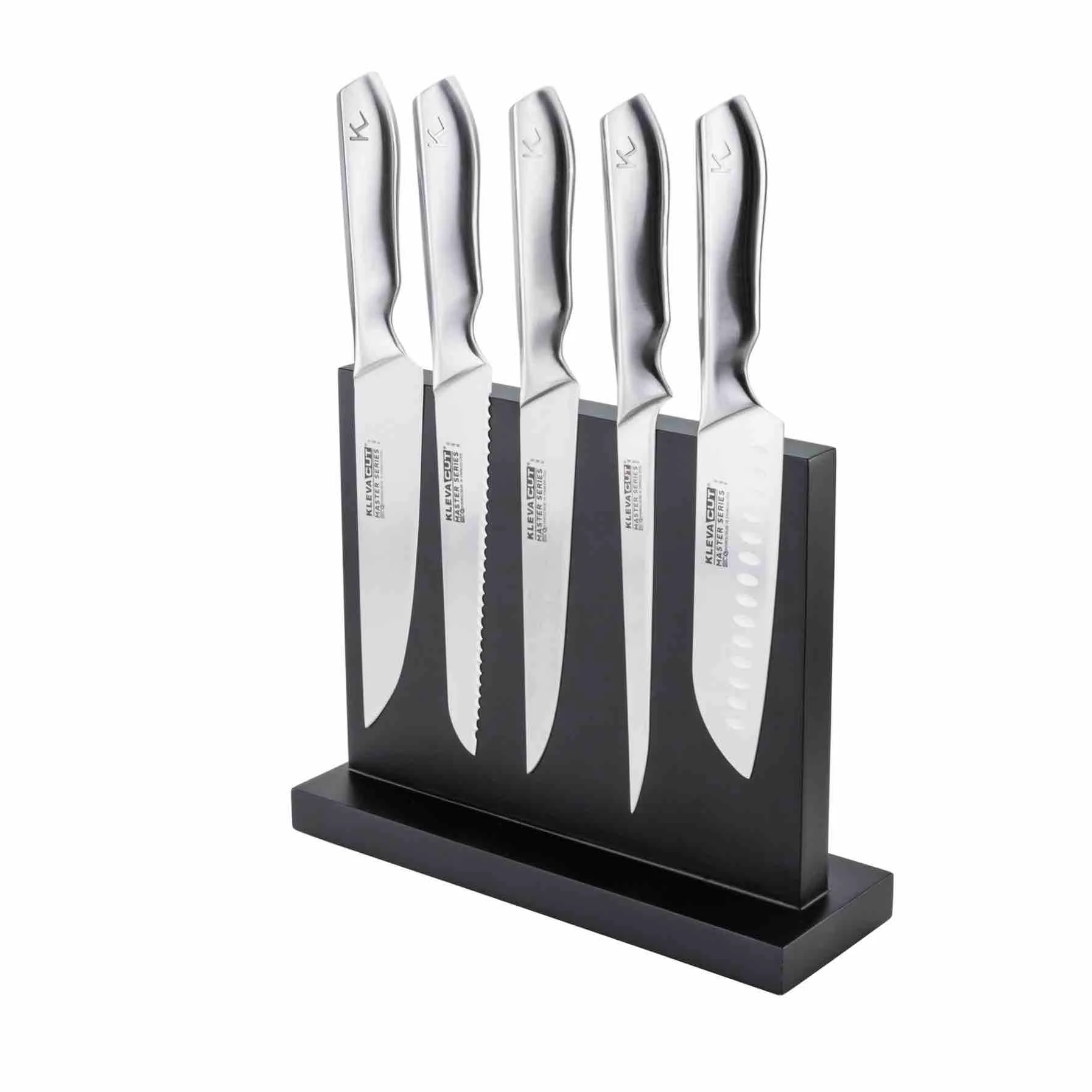 Double-sided Magnetic Knife Block Holds & Displays All your Knives Safely & Securely! - Image 9