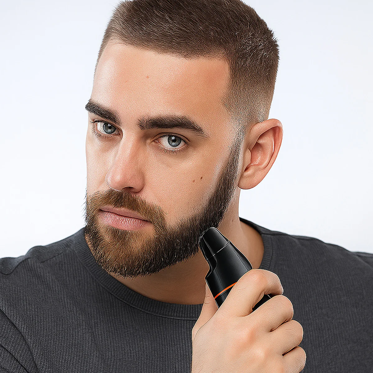KLEVA® 5-in-1 Professional Hair Trimmer + Men’s Body & Beard Groomer - Image 2
