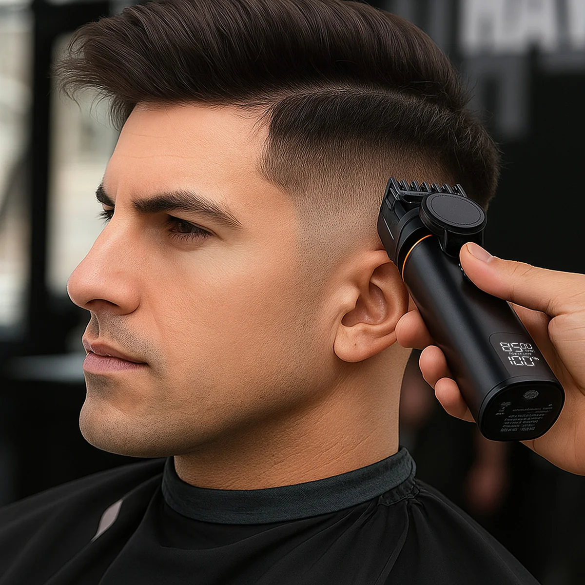 KLEVA® 5-in-1 Professional Hair Trimmer + Men’s Body & Beard Groomer - Image 7