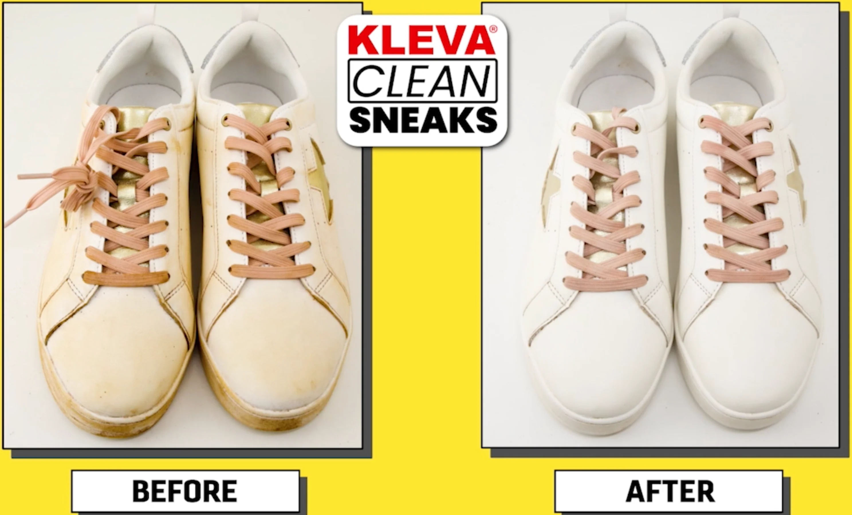 Make old shoes look new! Kleva Clean Sneaks Automatic Shoe Cleaner - Image 3
