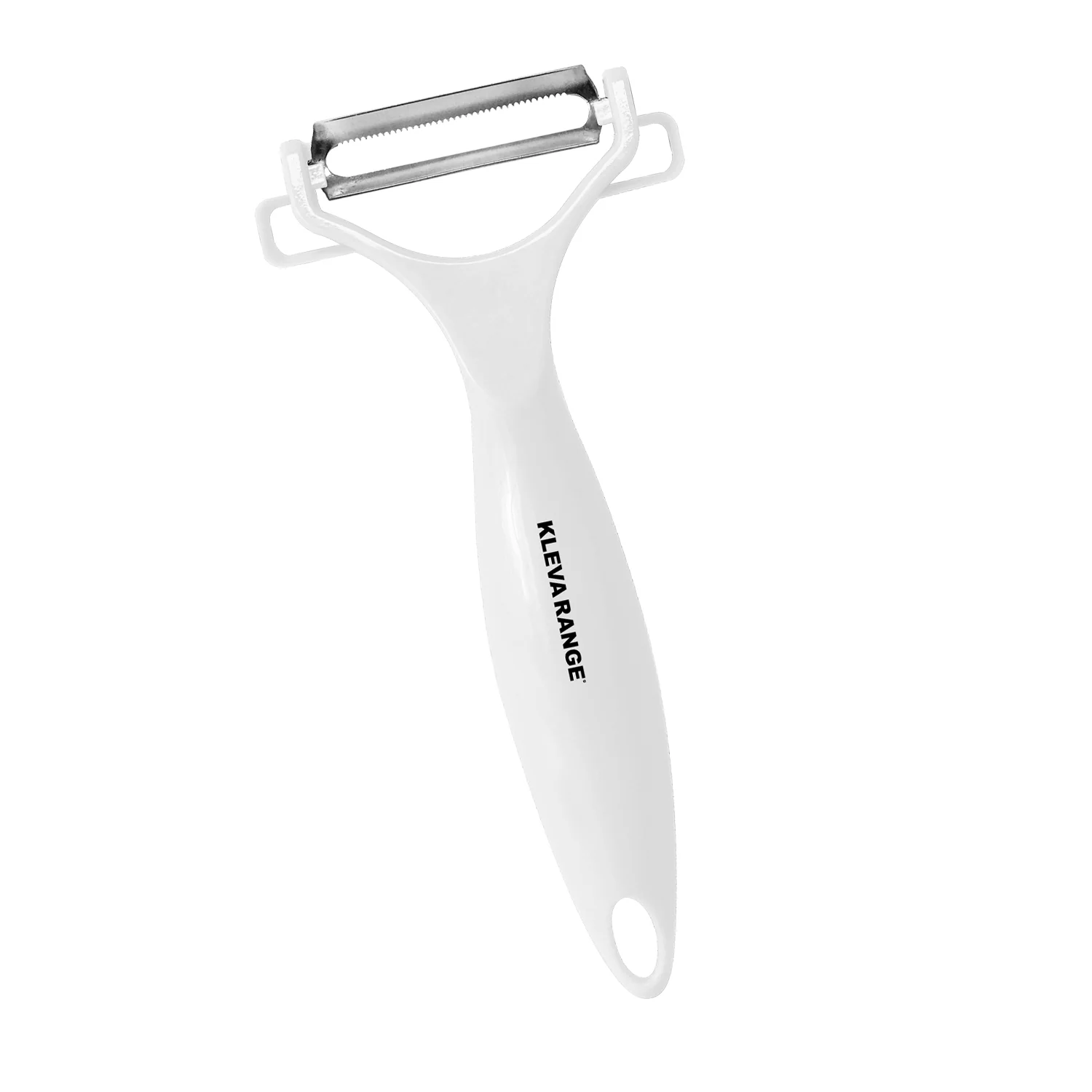 Kleva Precision Peeler With Ultra Sharp Double-Sided Stainless Steel Blades - Image 2