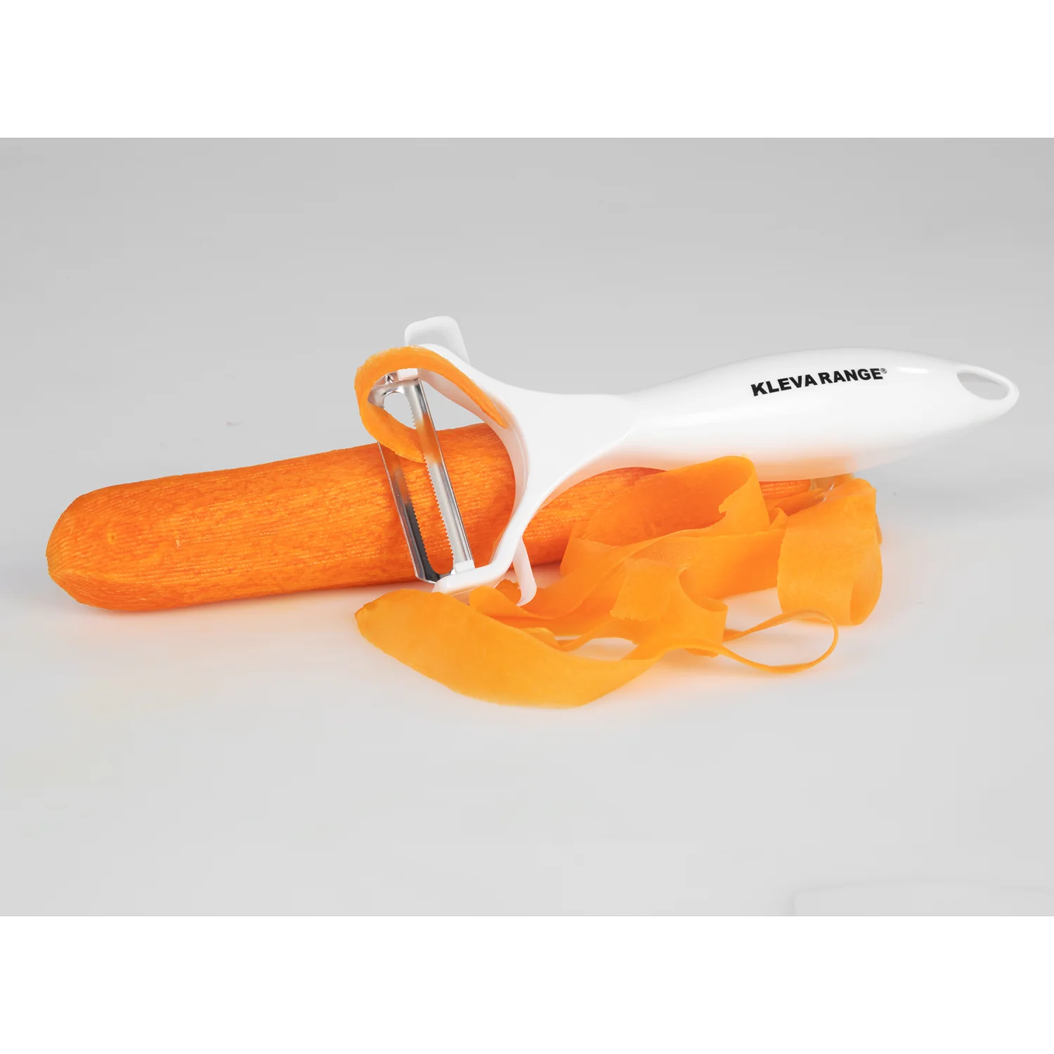 Kleva Precision Peeler With Ultra Sharp Double-Sided Stainless Steel Blades - Image 5