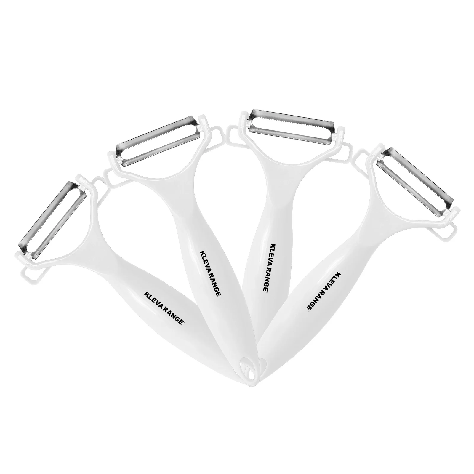Kleva Precision Peeler With Ultra Sharp Double-Sided Stainless Steel Blades - Image 6