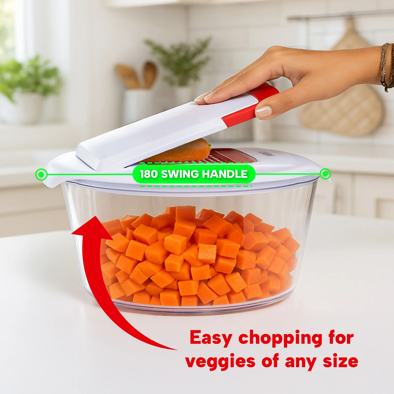Kleva® Spin, Slice & Dice – Your All-in-One Kitchen Prep Solution - Image 10
