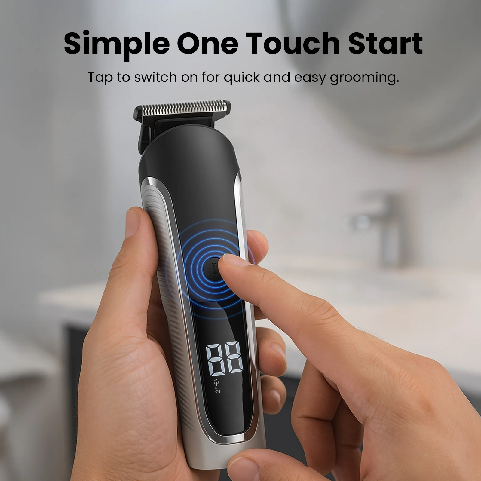 KLEVA® TrimMaster 16-in-1 Multifunctional Premium Body and Beard Hair Trimmer - Image 13