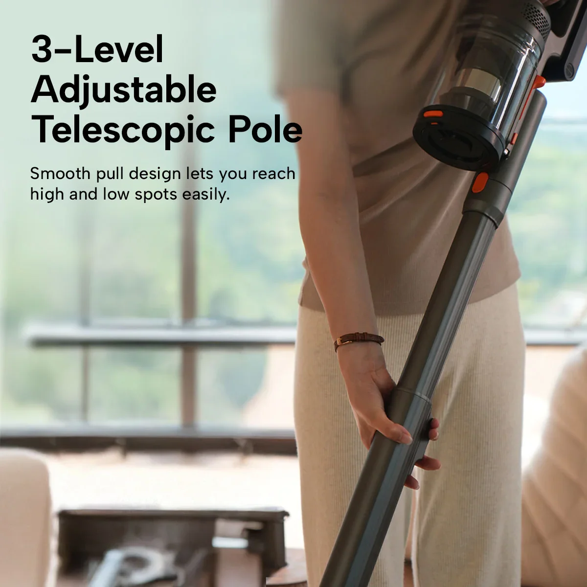 KRAPOF® Auto Clean Power Q3 Cordless Stick Vacuum with Self-Emptying System - Image 5