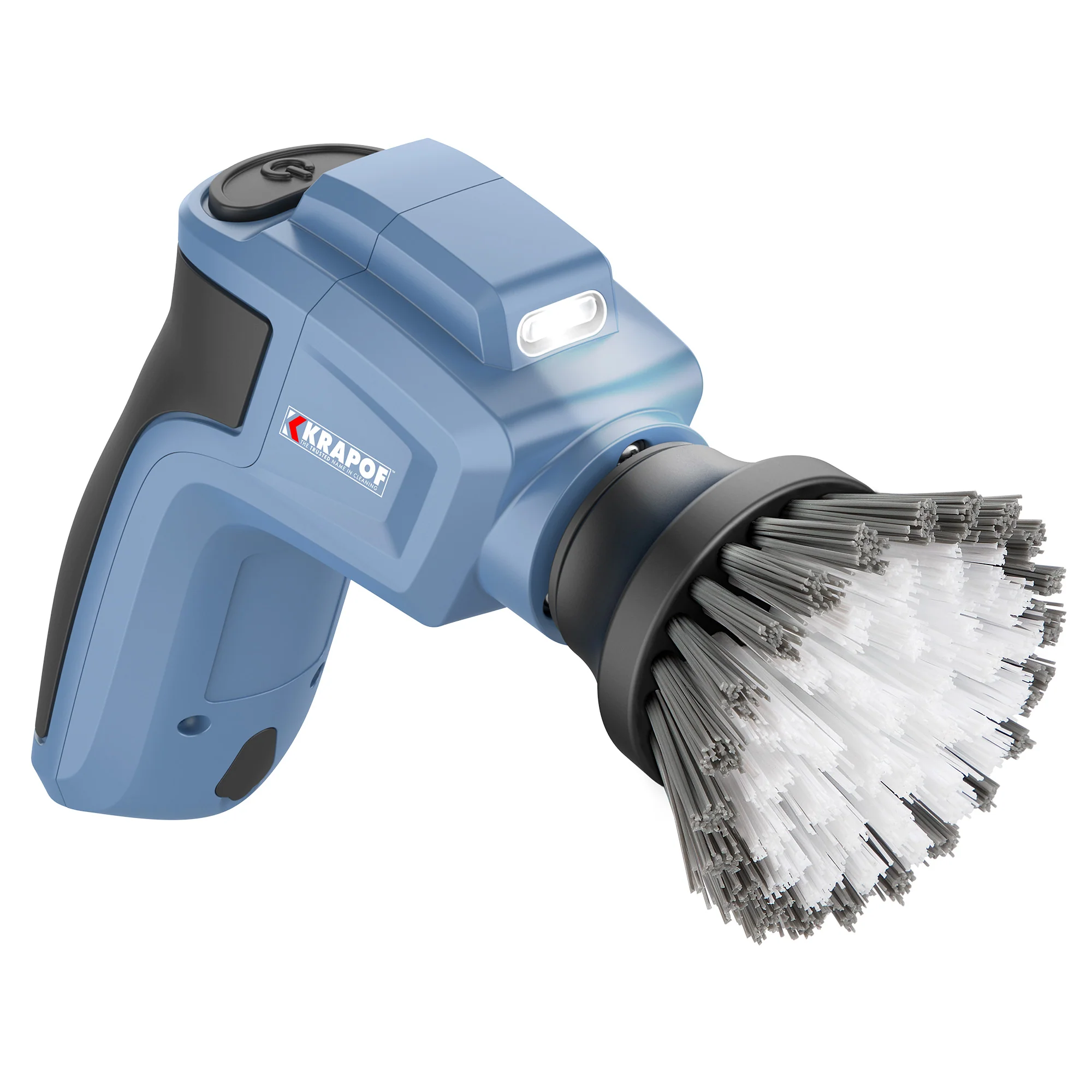KRAPOF® Electric Lumi Scrub Pocket Cleaner with 5 Replaceable Cleaning Heads - Image 7