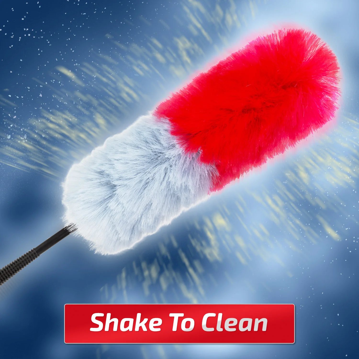 Kleva Miracle Magnetic Duster® Attracts Dust Like A Magnet! + 2 Meter Long Extension Pole - Image 9