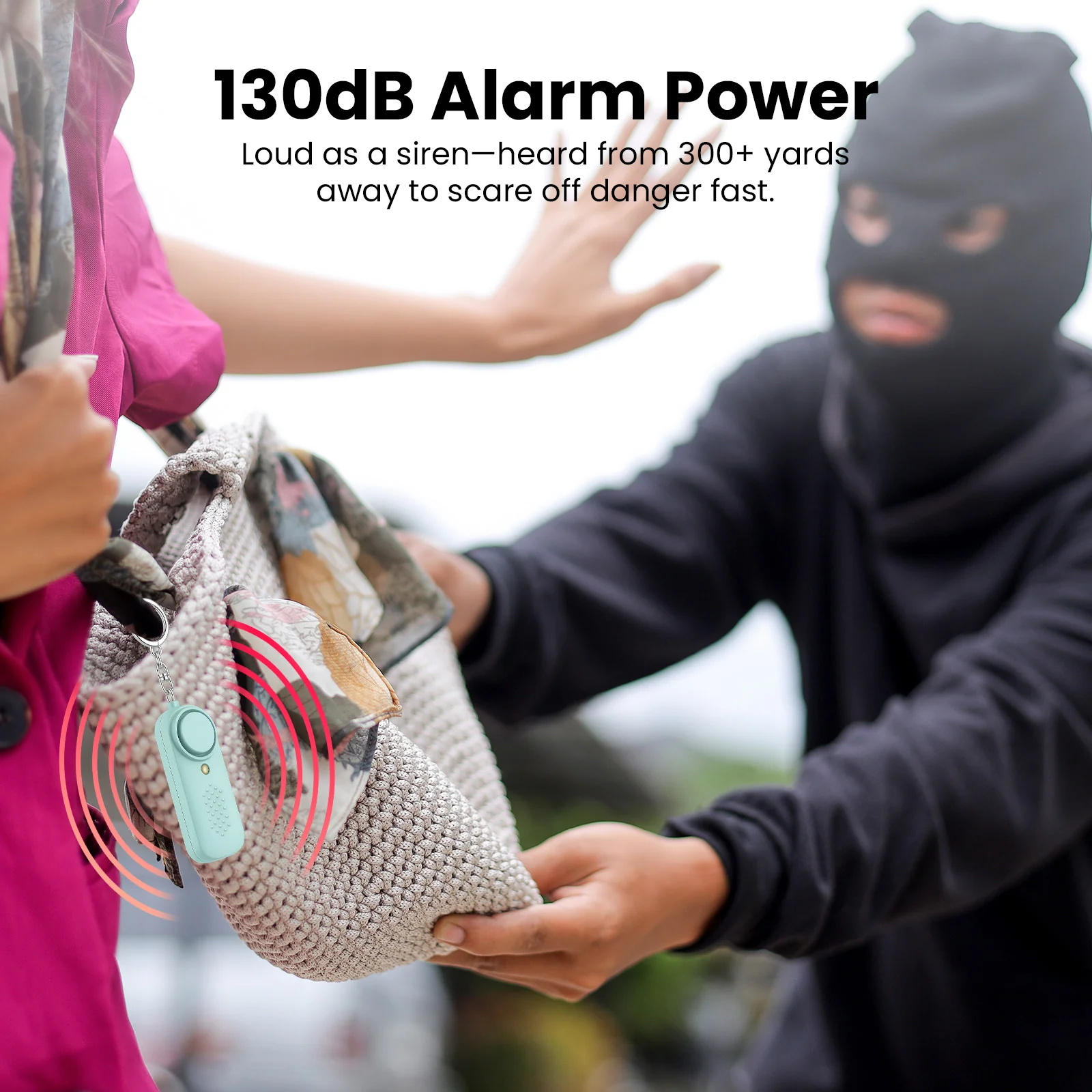 KLEVA® Personal Safety Siren Security Alarms - Image 2