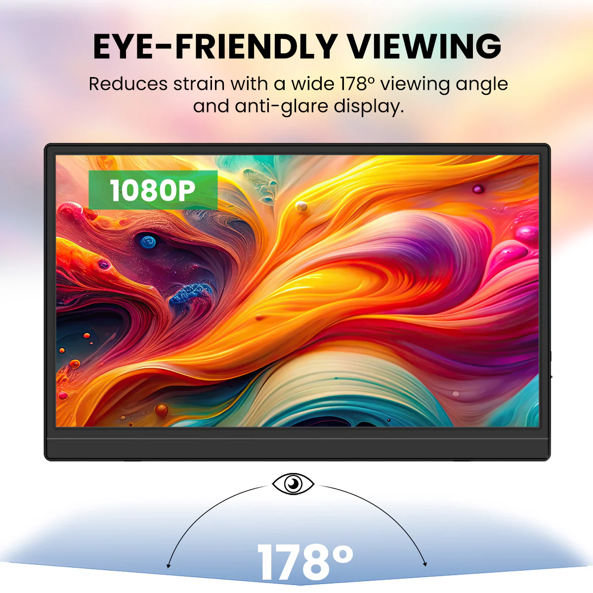 Portable 15.6" Laptop Monitor Screen Extender | USB-C HDMI | Kleva Range - Image 8