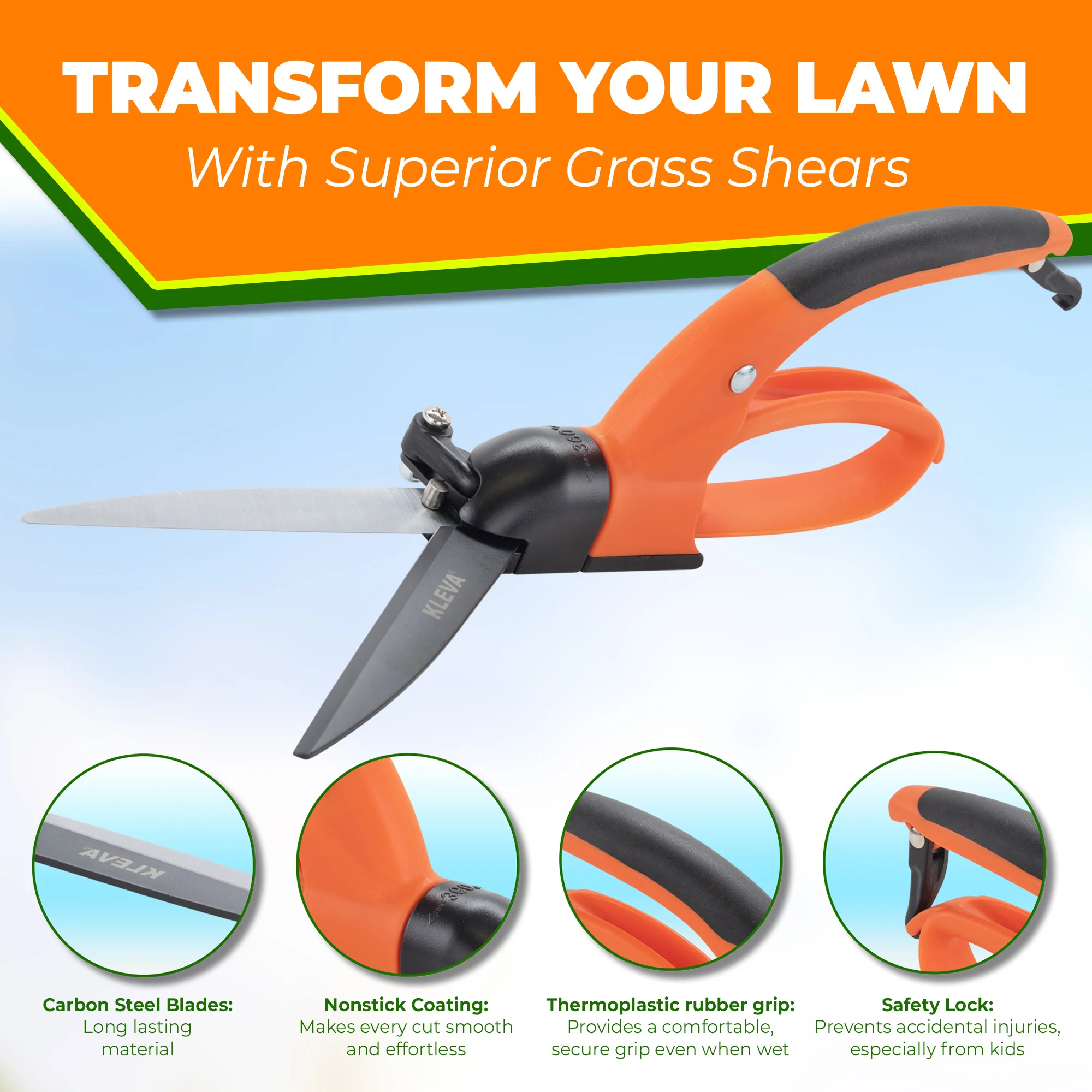 Rotating Grass Shears - Precision Gardening Made Easy - Image 4