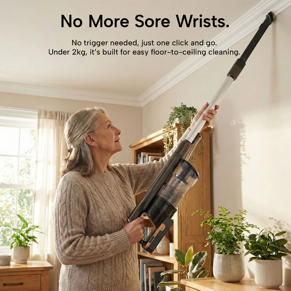 KRAPOF® Super Slim Power Vac Cordless Stick Vacuum + Extra FREE Second Battery - Image 5