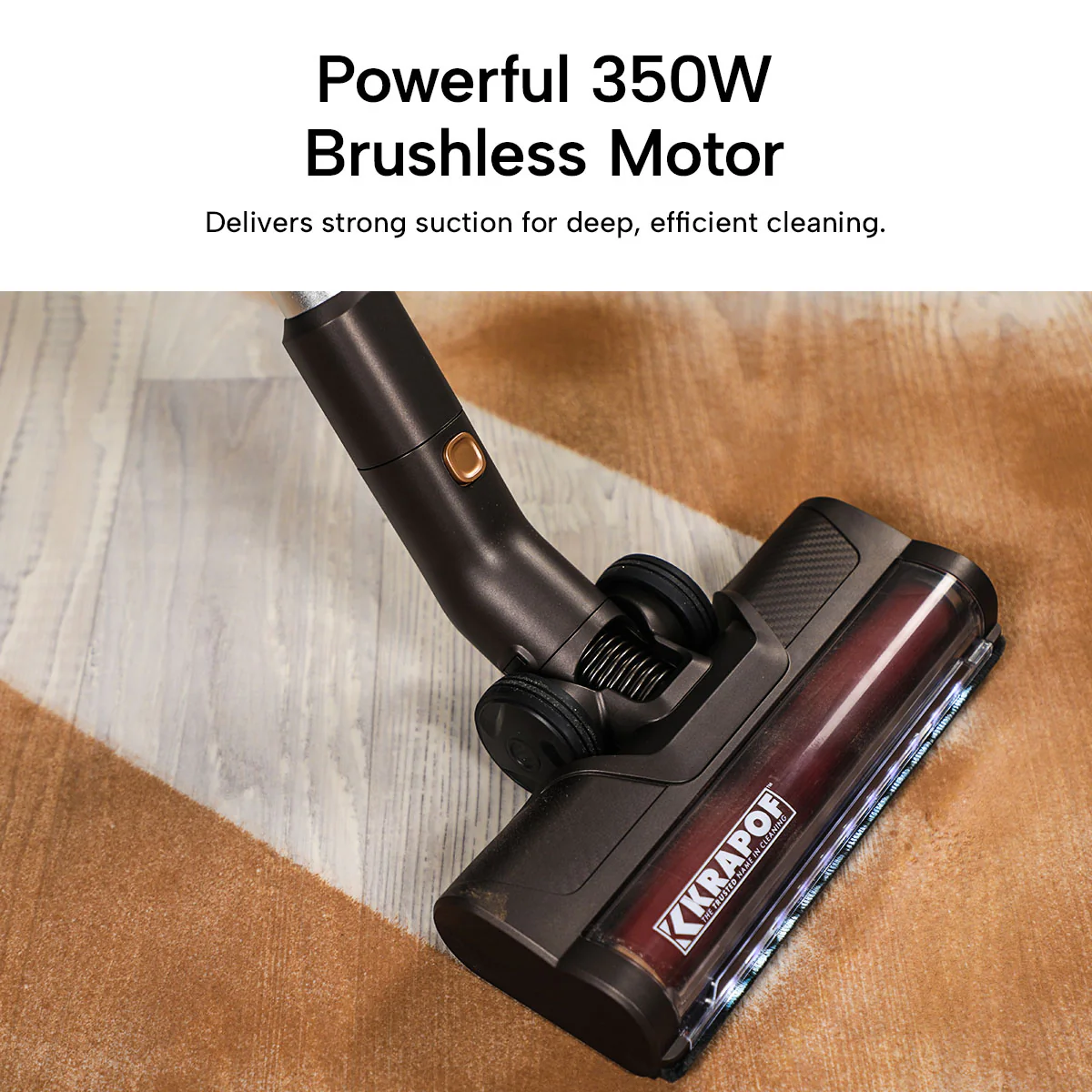 KRAPOF® Super Slim Power Vac Cordless Stick Vacuum + Extra FREE Second Battery - Image 8
