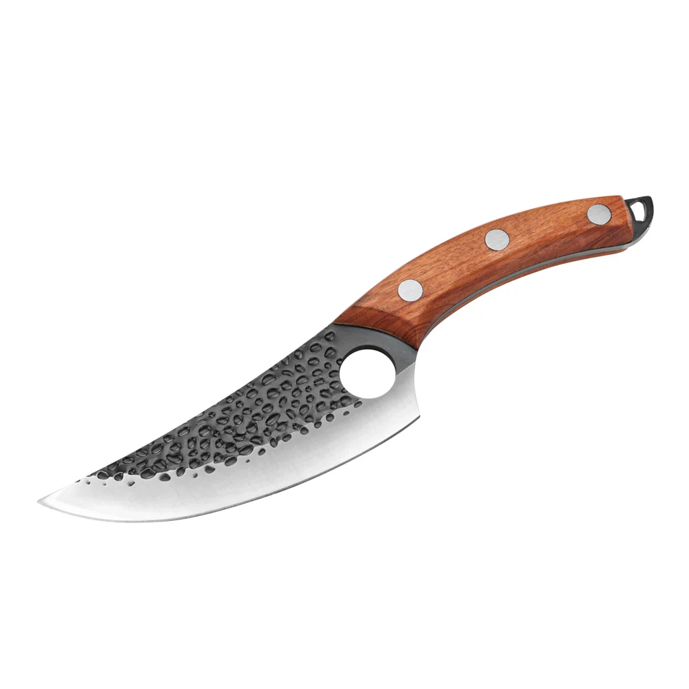 Versatile Stainless Steel Knife With Leather Sheath - Image 3
