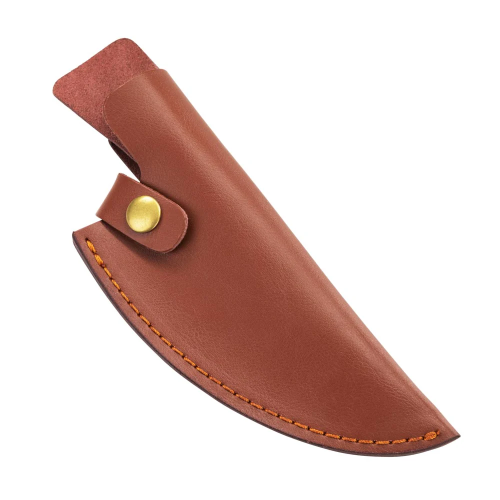 Versatile Stainless Steel Knife With Leather Sheath - Image 4
