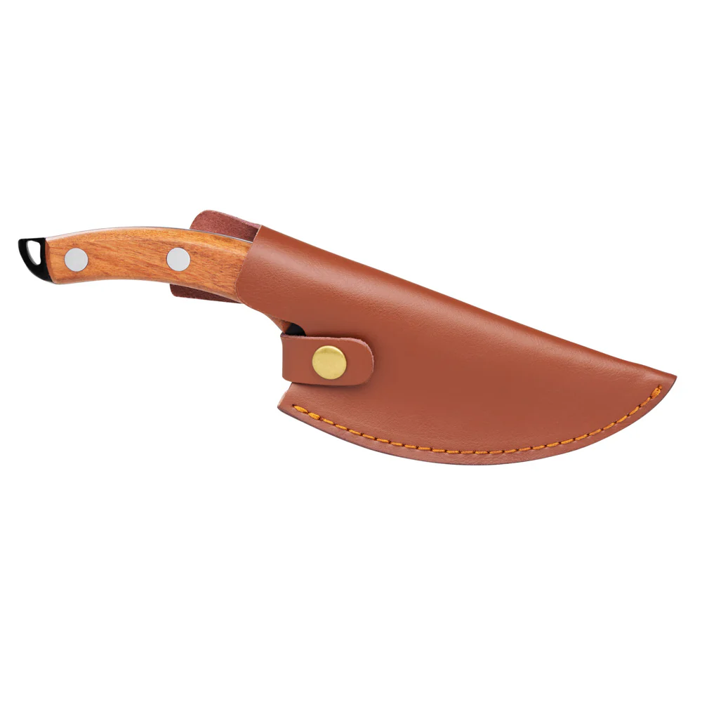 Versatile Stainless Steel Knife With Leather Sheath - Image 5