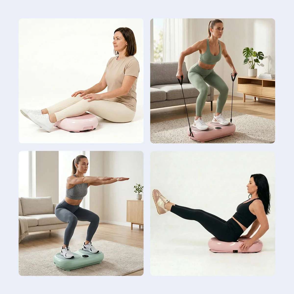 KLEVA® Vibration Plate + Remote Control – Whole Body Vibration Platform for Home Workout & Circulation - Image 2